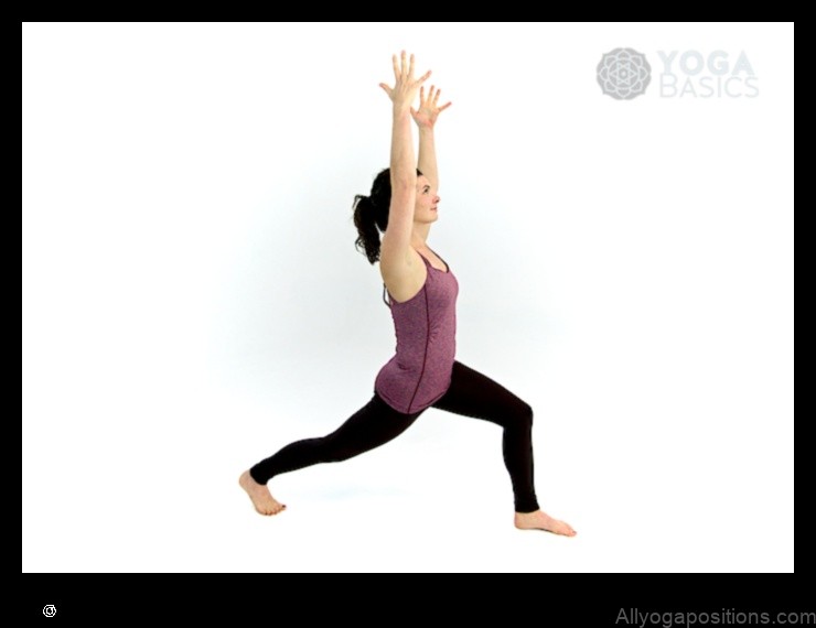 High Lunge yoga pose