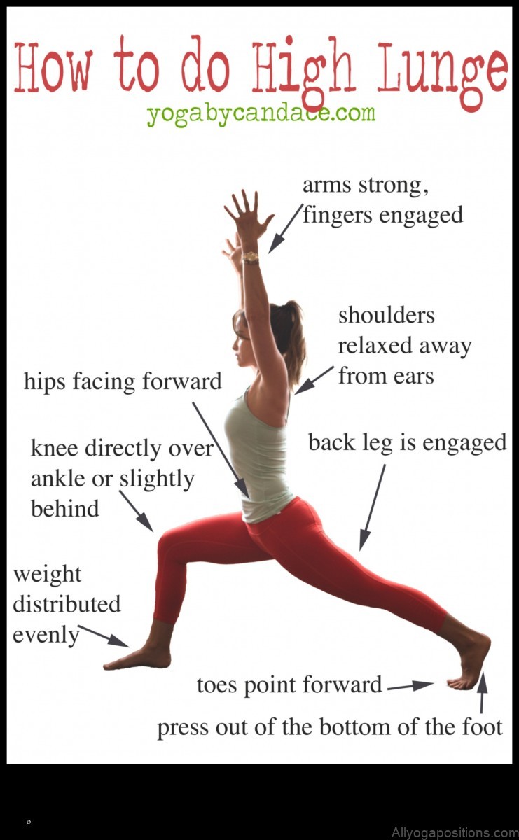 High Lunge yoga pose