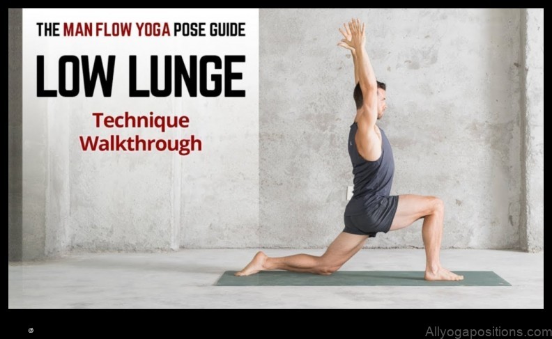 Low Lunge yoga pose