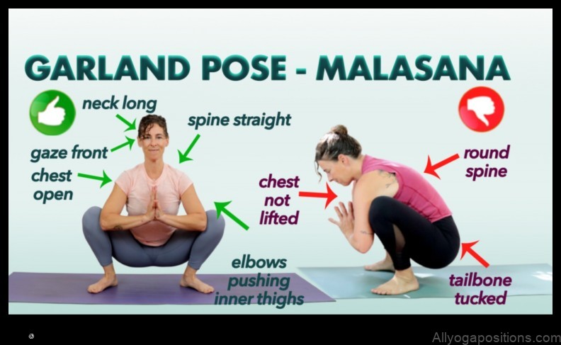 Malasana yoga pose