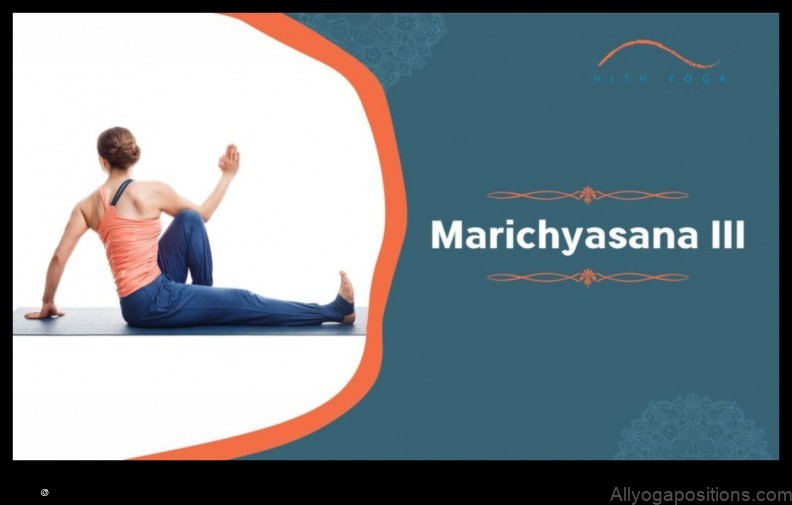 Marichyasana III yoga pose