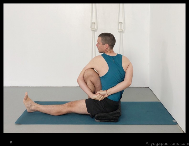 Marichyasana III yoga pose