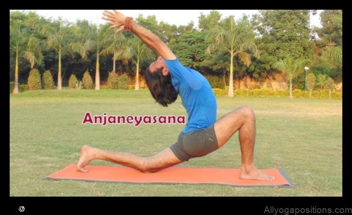 Anjaneyasana yoga pose