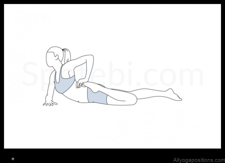 Ardha Bhekasana yoga pose