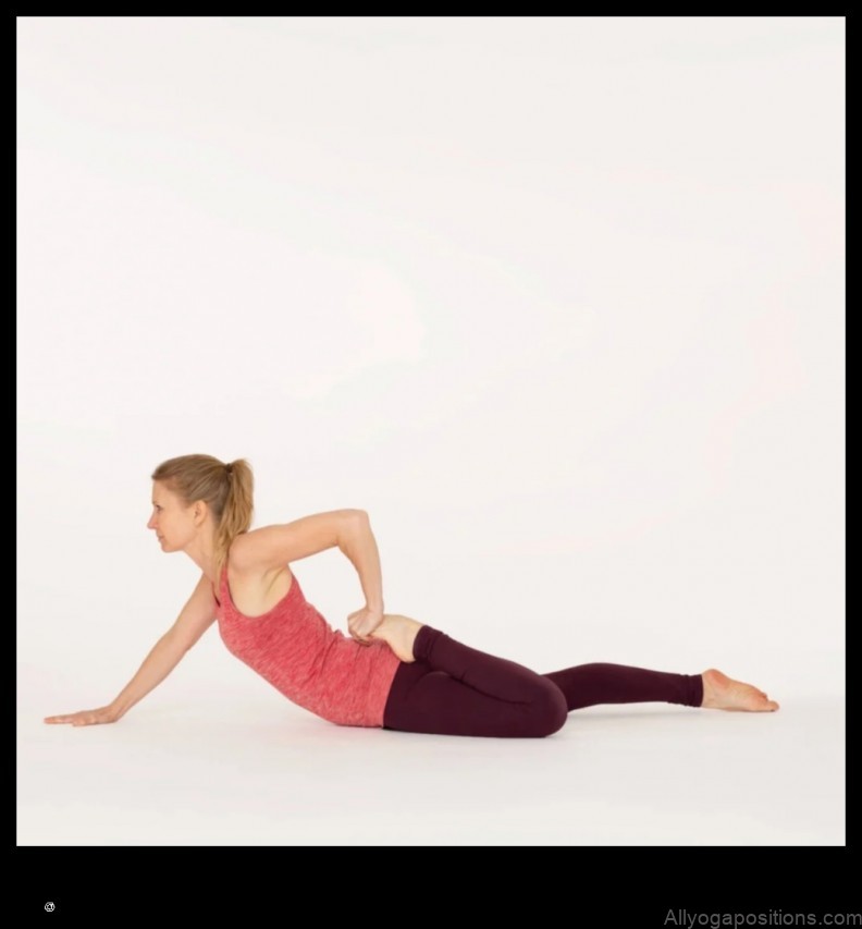 Ardha Bhekasana yoga pose