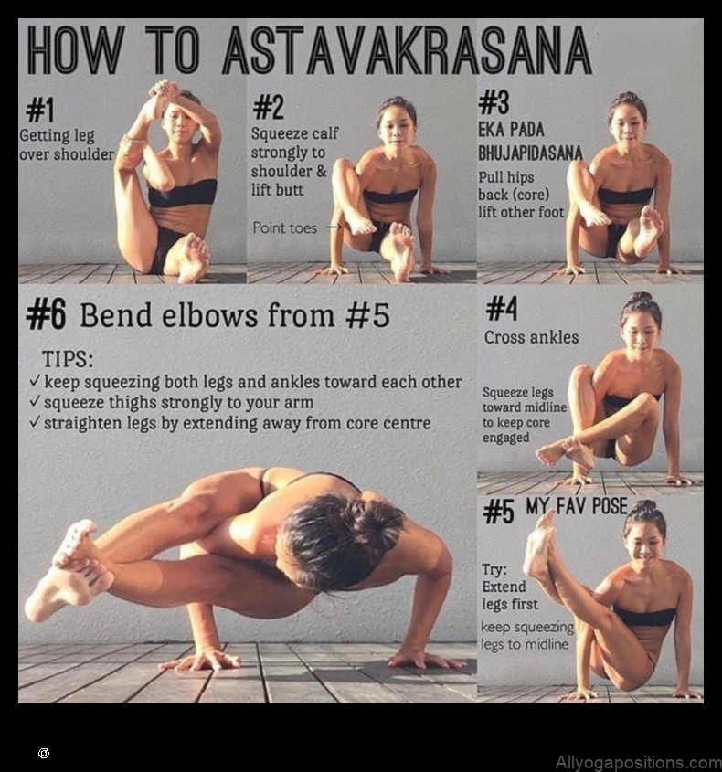 Astavakrasana yoga pose